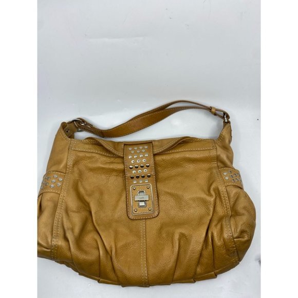 Rafe Tan Large Leather Shoulder/Crossbody Bag - Picture 2 of 16